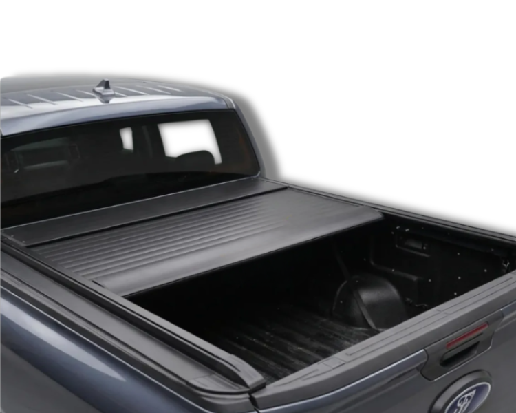 Retractable Tonneau Roller Cover Hard Lid for PY Ford Ranger Next Gen - Electric - Aluminium (2022 Onwards)-Aussie 4x4 Pro