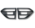 Side Vent Covers for PX2 / PX3 Ford Ranger / Everest UA - Matte Black - Pair (2015 - 2021)-Aussie 4x4 Pro