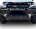 Steel Nudge Bar for Ford Ranger Raptor - Matt Black (2018 - 2021)-Aussie 4x4 Pro