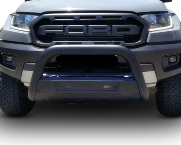 Steel Nudge Bar for Ford Ranger Raptor - Matt Black (2018 - 2021 ...