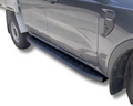 Steel Side Steps for Ford Ranger XL Next Gen Dual Cab - Matt Black (09/2022 Onwards)-Aussie 4x4 Pro