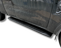 Steel Side Steps for RG Holden Colorado Space Cab - Matt Black (2012 - 2020)-Aussie 4x4 Pro