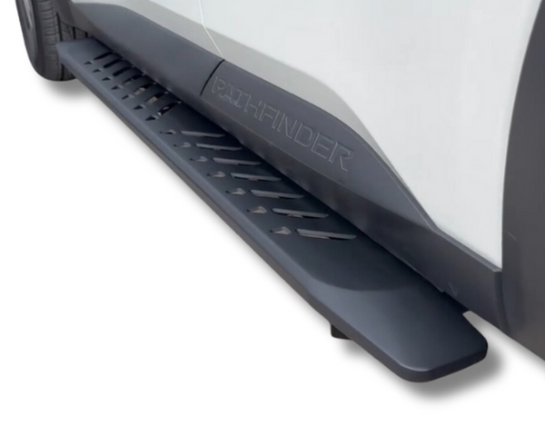 Steel Side Steps for Nissan Pathfinder R53 - Matt Black (07/2022 - 202 ...