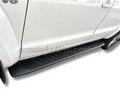 Steel Side Steps for Volkswagen Amarok Dual Cab - Matt Black (2010 - 2022)-Aussie 4x4 Pro