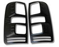 Tail Light Covers for Holden Colorado - Matte Black (2012 - 2019)-Aussie 4x4 Pro
