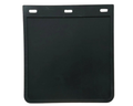 Universal Mud Flaps - Black - Pair - 250x230mm-Aussie 4x4 Pro