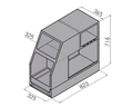 Aluminium Canopy Slide Out Pantry Drawer - 880x370x715mm-Aussie 4x4 Pro