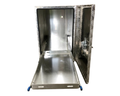 Aluminium Checker Plate Toolbox with Slide Tray & Vent - 1450x500x700mm-Aussie 4x4 Pro