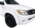 Flares for Toyota Hilux SR / SR5 - White - Set of 2 for Front Wheel Arches (2005 - 2011)-Aussie 4x4 Pro