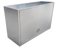 Flat Aluminium Toolbox with Full Side Opening - 1400x600x1150mm-Aussie 4x4 Pro