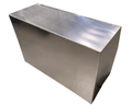 Flat Aluminium 3/4 Side Opening Toolbox - 1400x600x850mm-Aussie 4x4 Pro