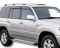 Weather Shields for 100 Series Toyota Landcruiser - Set of 4 (1998 - 2007)-Aussie 4x4 Pro