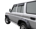 Weather Shields for 70 / 76 / 78 / 79 Series Toyota Landcruiser 4-Door Wagon - Set of 4-Aussie 4x4 Pro