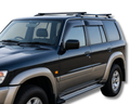 Weather Shields for GU Nissan Patrol Y61 Wagon - Set of 4 (1997 - 2018)-Aussie 4x4 Pro