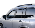 Weather Shields with Stainless Steel Trim for 300 Series Toyota Landcruiser - Set of 4 (2021 Onwards)-Aussie 4x4 Pro