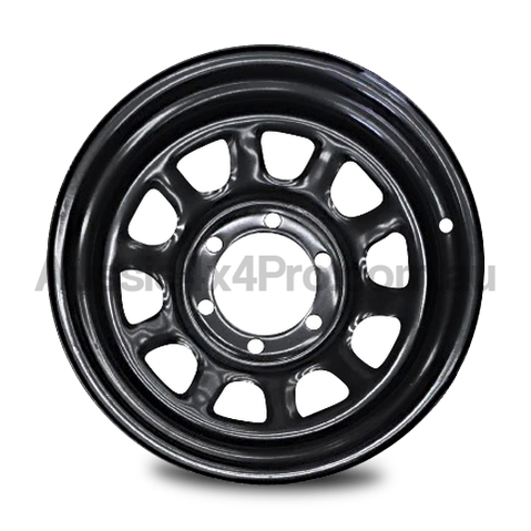 15x10 Steel D-Hole Wheel Rim for 80 Series Toyota Landcruiser Pre-1992 ...