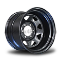 15x10 Steel Triangle-Hole Wheel Rim for Ford Maverick (-44 Offset / 6/139.7 PCD) - Black-Aussie 4x4 Pro