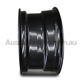 15x8 Steel D-Hole Wheel Rim for 40 / 45 Series Toyota Landcruiser (-23 Offset / 6/139.7 PCD) - Black-Aussie 4x4 Pro