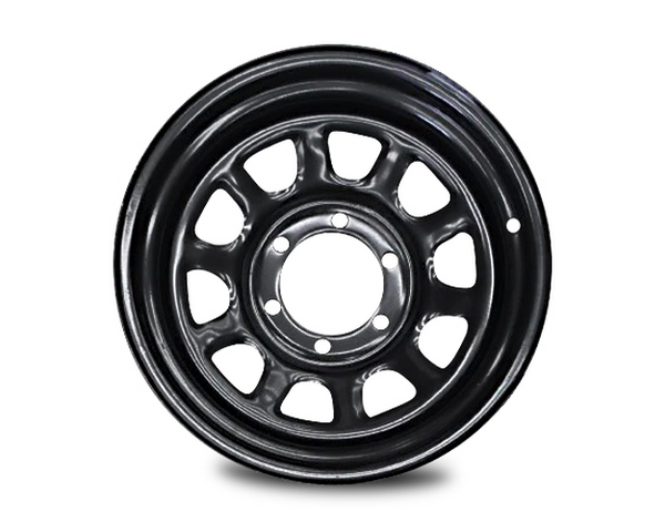 16x8 Steel D-Hole Wheel Rim for Mitsubishi Pajero Pre-1999 (-23 Offset ...