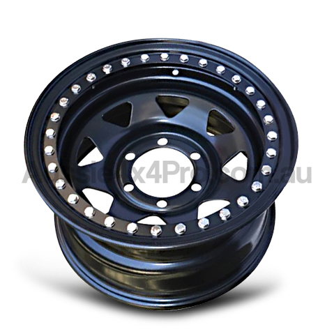 16x8 Steel Imitation Beadlock Wheel Rim for Holden Rodeo (0 Offset / 6 ...