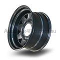 16x8 Steel Triangle-Hole Wheel Rim for Ford F250 / F350 2000+ (-10 Offset / 8/170 PCD) - Black-Aussie 4x4 Pro