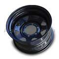 16x8 Steel Triangle-Hole Wheel Rim for Isuzu D-MAX (-23 Offset / 6/139.7 PCD) - Black-Aussie 4x4 Pro