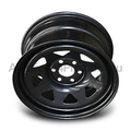 16x8 Steel Triangle-Hole Wheel Rim for Mazda BT-50 2011+ (+20 Offset / 6/139.7 PCD) - Black-Aussie 4x4 Pro
