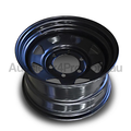 16x8 Steel Triangle-Hole Wheel Rim for PJ / PK Ford Ranger Pre-2011 (0 Offset / 6/139.7 PCD) - Black-Aussie 4x4 Pro