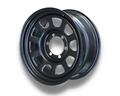 17x8 Steel D-Hole Wheel Rim for 150 Series Toyota Prado 2010-Current (+20 Offset / 6/139.7 PCD) - Black-Aussie 4x4 Pro