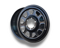 17x8 Steel D-Hole Wheel Rim for Great Wall V200 / V240 / X200 / X240 (+20 Offset / 6/139.7 PCD) - Black-Aussie 4x4 Pro