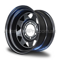 17x8 Steel Triangle-Hole Wheel Rim for Ford Maverick (-23 Offset / 6/139.7 PCD) - Black-Aussie 4x4 Pro
