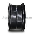 17x8 Steel Triangle-Hole Wheel Rim for Holden Rodeo (-13 Offset / 6/139.7 PCD) - Black-Aussie 4x4 Pro