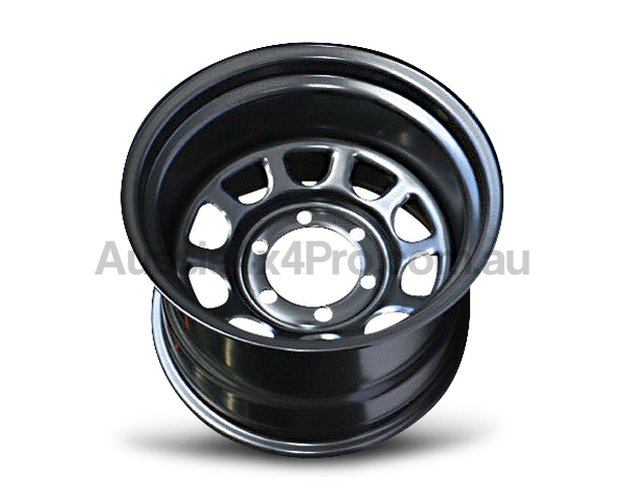 Cruiser Rims 17x9 Steel D-Hole Wheel Rim for 80 Series Toyota Landcruiser (-30 Offs ...