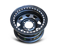 17x9 Steel Imitation Beadlock Wheel Rim for Mazda Bravo (-30 Offset / 6/139.7 PCD) - Black-Aussie 4x4 Pro