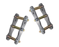 2-Inch Lift Greasable Extended Rear Shackles for D22 Nissan Navara-Aussie 4x4 Pro