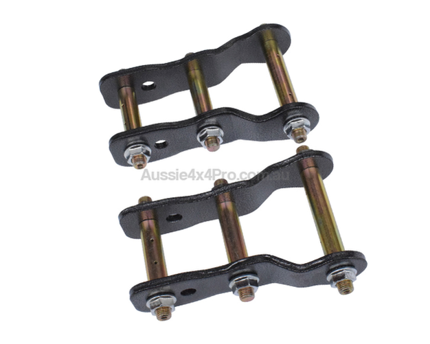 Ford Ranger Rear Shackles 2-Inch Lift Greasable Extended Rear Shackles for PX1 / PX2 / PX3 Ford ...