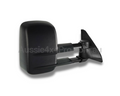 Black Extendable Towing Mirrors with Electric Mirror for 120 Series Toyota Prado (2002 - 2009)-Aussie 4x4 Pro