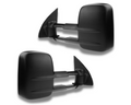 Black Extendable Towing Mirrors with Electric Mirror for 150 Series Toyota Prado (2009 - 2019)-Aussie 4x4 Pro