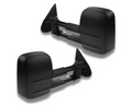 Black Extendable Towing Mirrors with Electric Mirror for GU Nissan Patrol (1997 - 2019)-Aussie 4x4 Pro