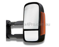 Black Extendable Towing Mirrors with Indicators & Manual Mirror for Isuzu D-MAX (2012 - 2019)-Aussie 4x4 Pro