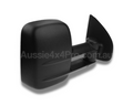 Black Extendable Towing Mirrors with Manual Mirror for Isuzu D-MAX (2012 - 2019)-Aussie 4x4 Pro
