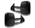 Black Extendable Towing Mirrors with Manual Mirror for RC Holden Colorado (2008 - 2011)-Aussie 4x4 Pro