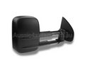 Black Extendable Towing Mirrors with Manual Mirror for RG Holden Colorado (2012 - 2019)-Aussie 4x4 Pro