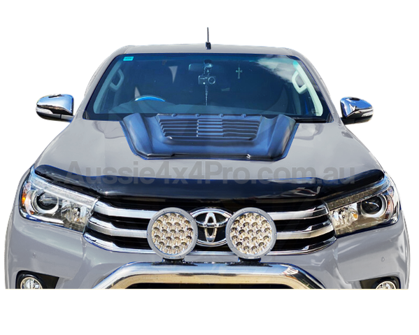 Bonnet Scoop for Toyota Hilux Revo Matte Black 2015 2019