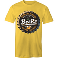 Camping Solves Most of My Problems, Beer Solves The Rest - Premium T-Shirt-Aussie 4x4 Pro