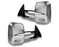 Chrome Extendable Towing Mirrors with Electric Mirror for 150 Series Toyota Prado (2009 - 2019)-Aussie 4x4 Pro
