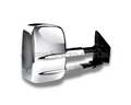 Chrome Extendable Towing Mirrors with Electric Mirror for Mazda BT-50 (2012 - 2019)-Aussie 4x4 Pro