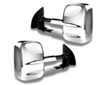 Chrome Extendable Towing Mirrors with Electric Mirror for PX1 / PX2 Ford Ranger (2012 - 2018)-Aussie 4x4 Pro