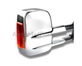 Chrome Extendable Towing Mirrors with Indicators & Electric Mirror for 150 Series Toyota Prado (2009 - 2019)-Aussie 4x4 Pro