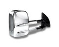 Chrome Extendable Towing Mirrors with Manual Mirror for RG Holden Colorado (2012 - 2019)-Aussie 4x4 Pro